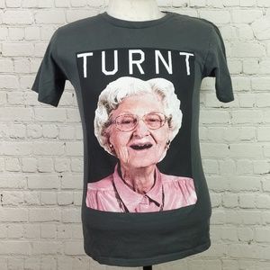 Walnut & 39th Granny Turnt T Shirt Gray Small G45